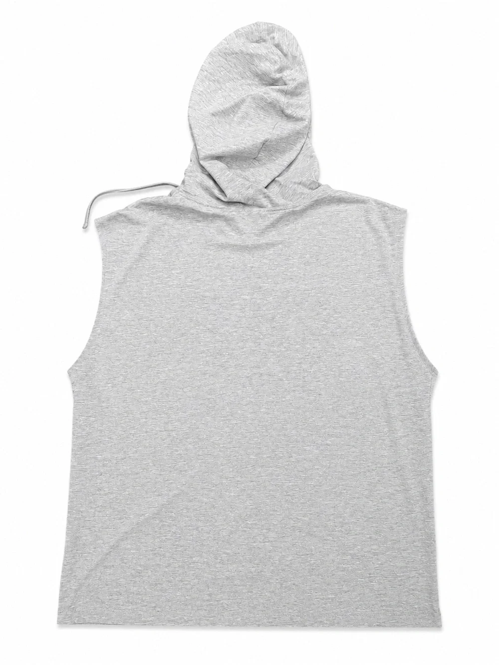 NWT True Religion Hooded Tank Heather Grey World Tour Buddha Logo